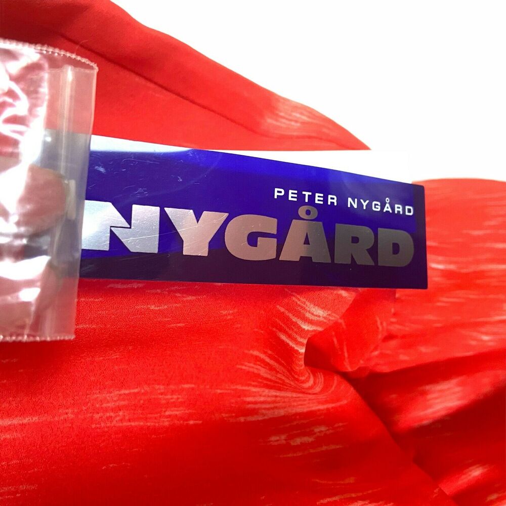 Peter Nygard Dress Orange Sleeveless Bold Colorful Cruise Vacation Dress sz 16 - Picture 4 of 15